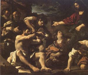 Giovanni Francesco Barbieri Called Il Guercino The Raising of Lazarus (mk05) China oil painting art